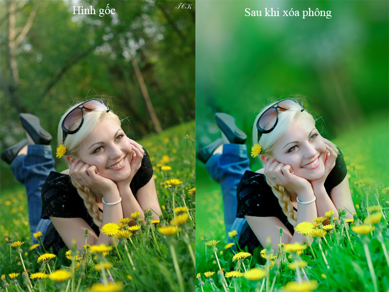 Hướng dẫn cách xóa phông bằng lens kit | Aphoto