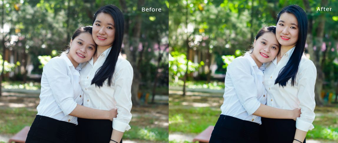 Cách chỉnh ảnh tươi tắn bằng lightroom