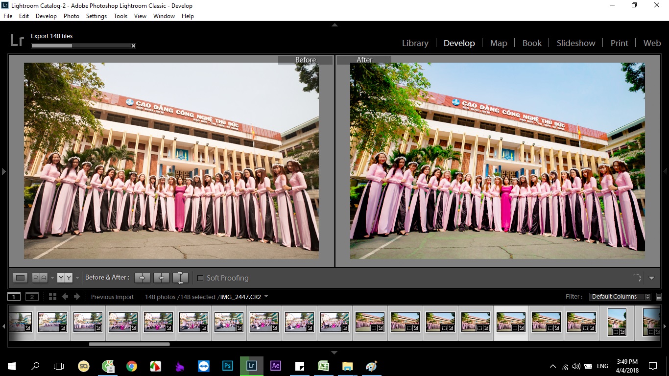 Preset lightroom đẹp