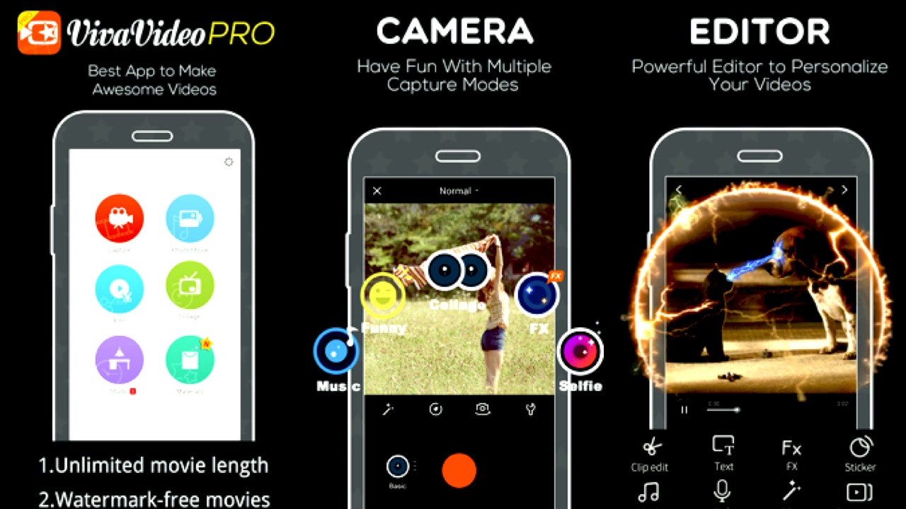 Tải vivavideo pro miễn phí cho ios và android chỉnh video xuất Full chất  lượng, không logo | Aphoto
