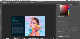 Hướng dẫn sử dụng phần mềm Photoshop CC cơ bản | Các công cụ chỉnh sửa ảnh trong Photoshop CC