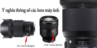 Nhiếp ảnh cơ bản | Ý nghĩa của các thông số, ký hiệu của ống kính (Lens) máy ảnh DSLR, Mirrorless