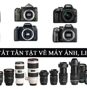 Tổng hợp máy ảnh và lens