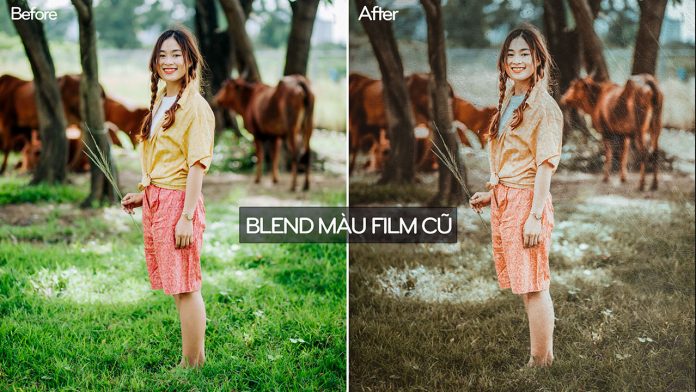 Cách tạo hiệu ứng ảnh film cũ bằng photoshop