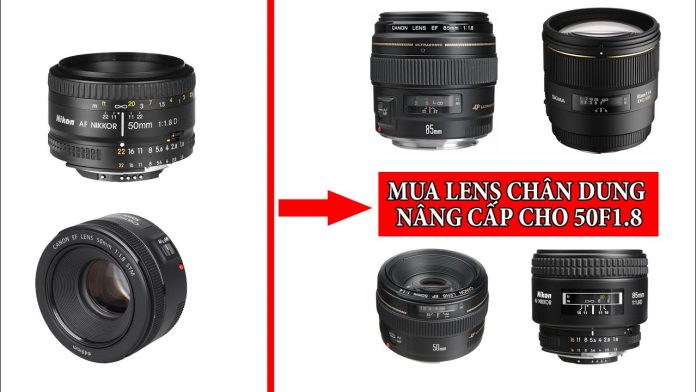Lens chân dung nâng cấp cho 50F1.8