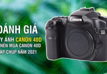 Đánh giá Canon 40D