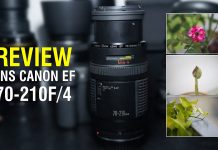 Đánh giá lens Canon 70-210F4