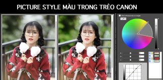 Picture canon màu trong trẻo